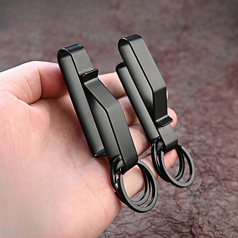 Edc Concealed Carry Belt - Paslanmaz Çelik Molle Bel Kancası Anahtar