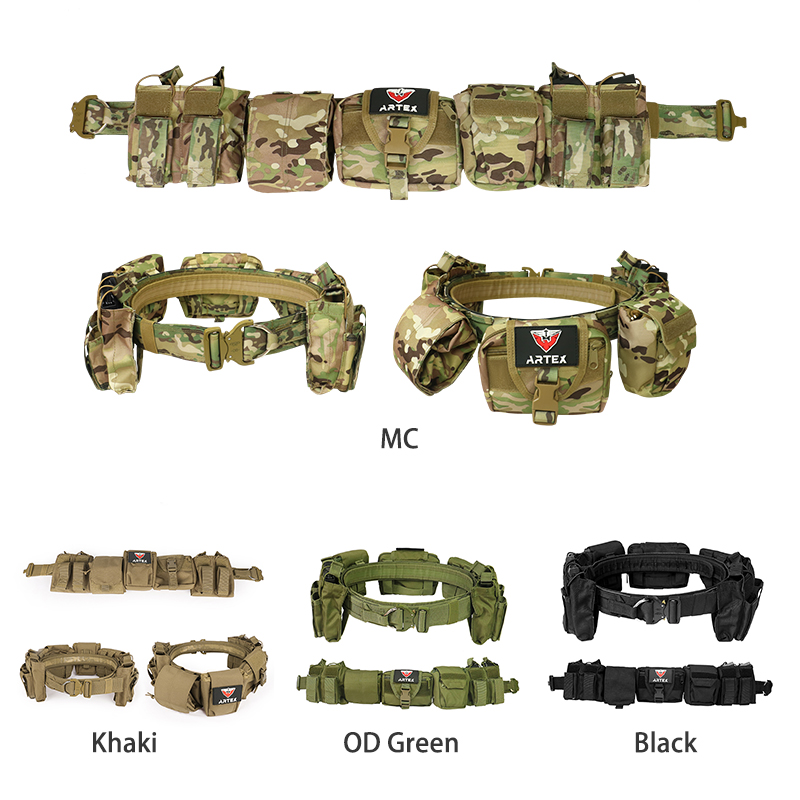 Edc Concealed Carry Belt - Artex Taktik Kemer Muharebe Kolluk Kuvvetleri