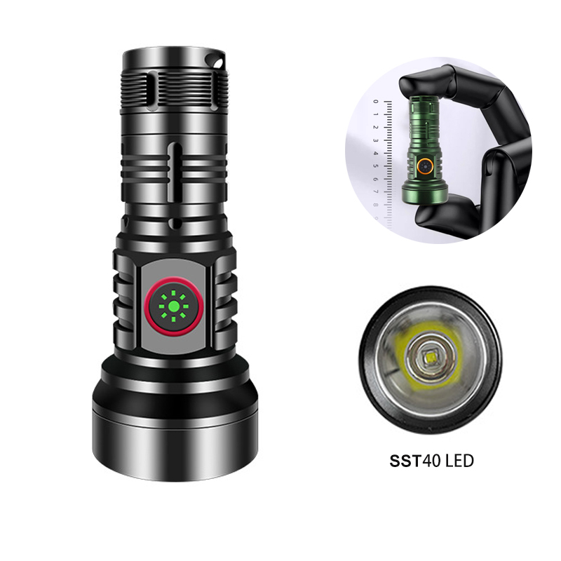 Edc Day Carry - SST40 LED el feneri tip-c USB