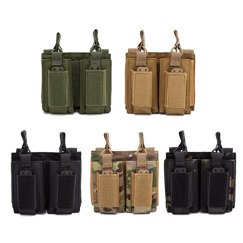 Edc Carry Holster - M4 M14 M16 Molle Çift Dergi