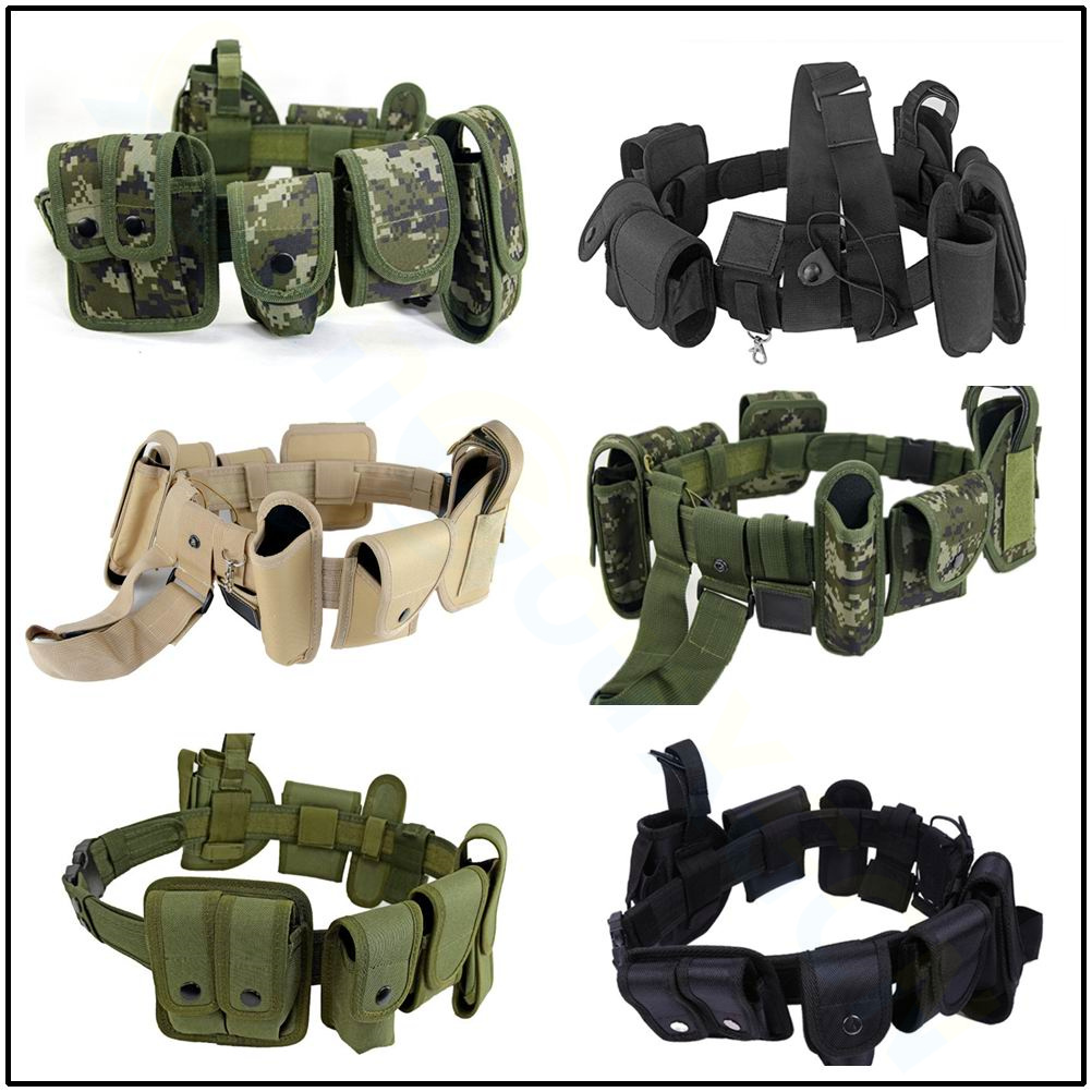 Edc Concealed Carry Belt - Açık Taktik Kemer Seti Polis Güvenlik