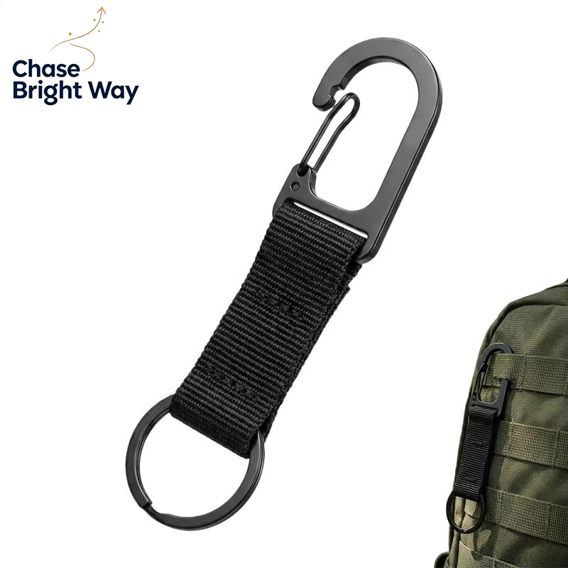 Edc Daily Carry - Küçük, Taşınabilir, Dokuma Kordonlu, Yaylı Mekanizmalı,