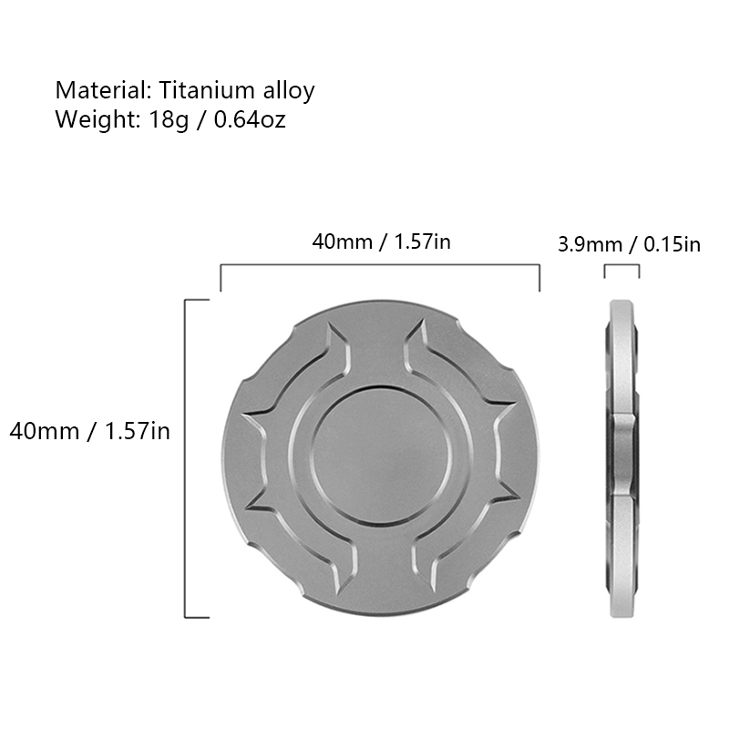 Taşınabilir Titanyum Alaşımlı  - Edc Daily Carry incelemesi ve fiyatı