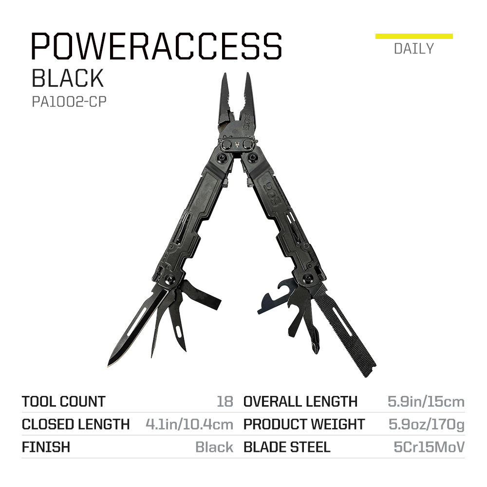 SOG PowerAccess 18'i 1 Arada C - Edc Every Day Carry おもちゃ incelemesi ve fiyatı