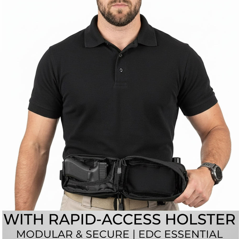 Taktik Tabanca Çantası, Gizli  - Edc Carry Bag For Pistol incelemesi ve fiyatı