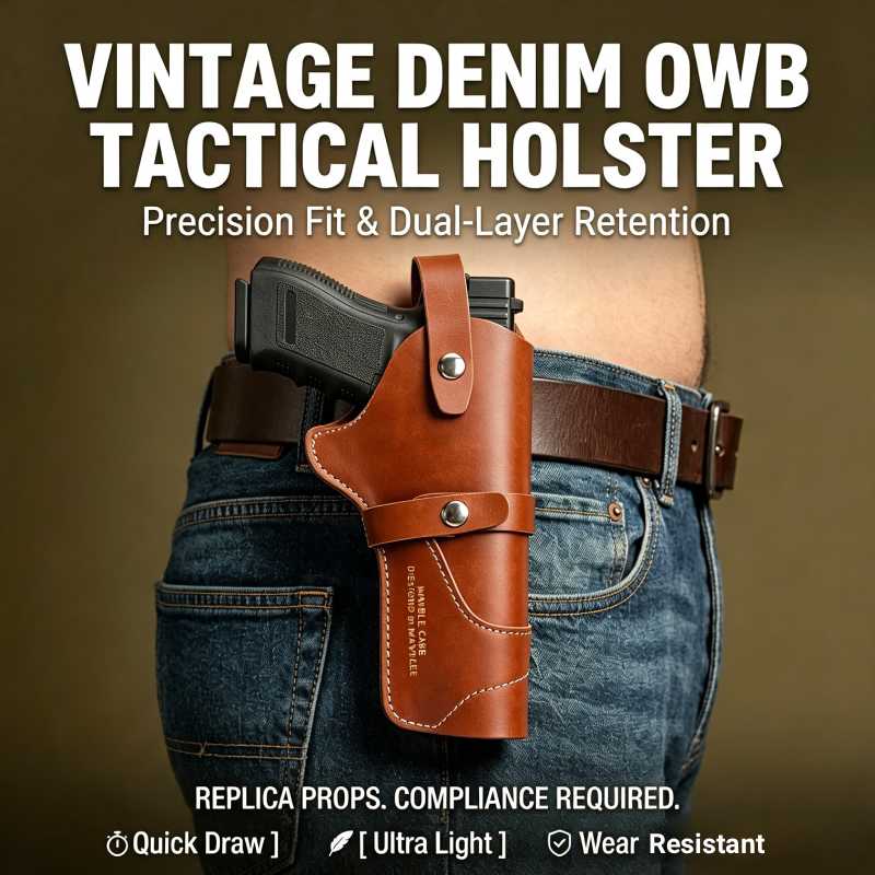 Vintage Deri Tabanca Kılıfı OW - Edc Carry Belt Leather incelemesi ve fiyatı