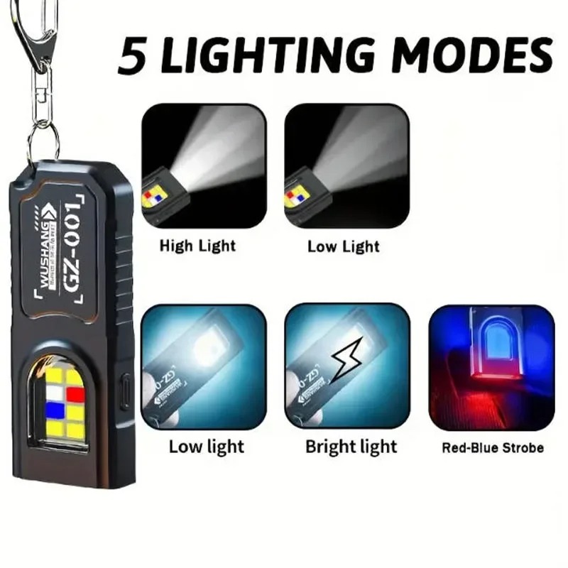 Taşınabilir Anahtarlık LED COB - Keychain Flashlight incelemesi ve fiyatı