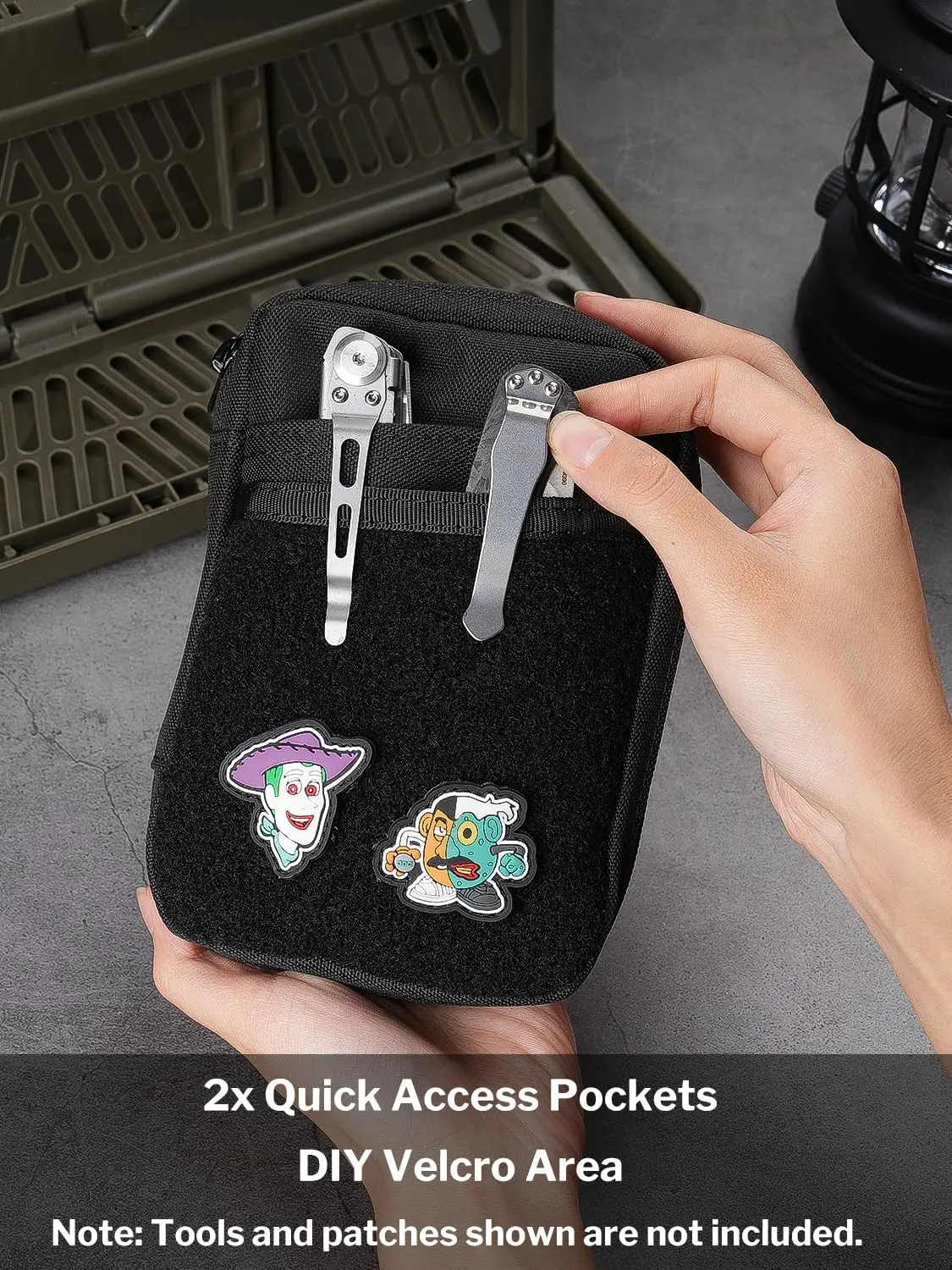 VIPERADE VE32 EDC Çantası, Yam - Edc Every Day Carry おもちゃ incelemesi ve fiyatı