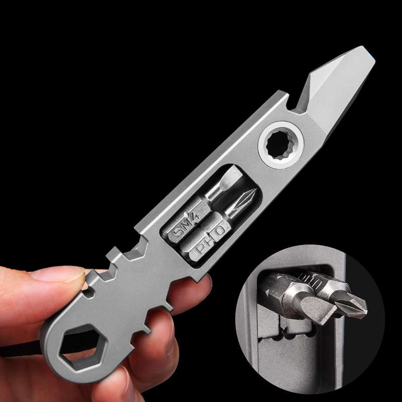 Açık Hava Taşınabilir EDC Çok  - Titanium Pry Bar incelemesi ve fiyatı