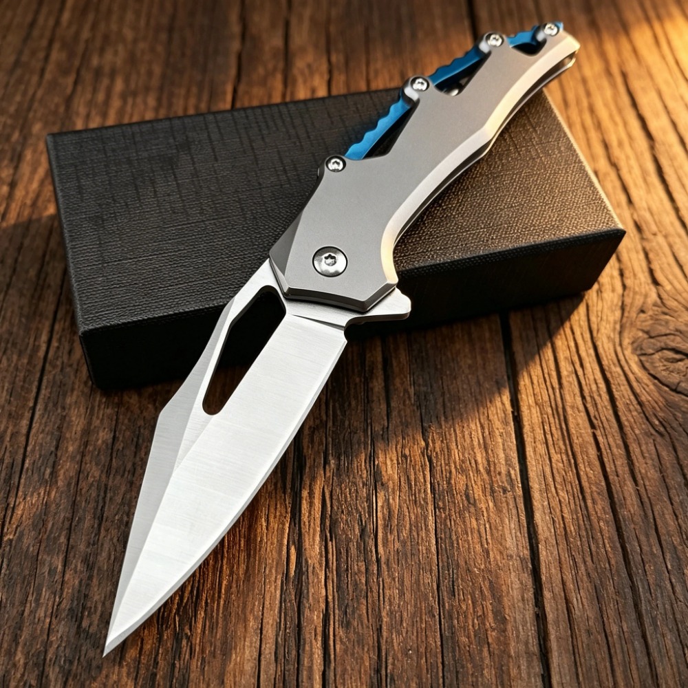 Kompakt EDC Katlanır Bıçak D2  - Edc Every Day Carry おもちゃ incelemesi ve fiyatı